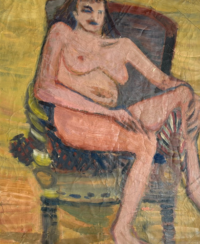 Ritratto donna nuda - donna,