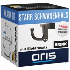 Oris gancio di traino rigido per Audi Q3 8U +S-Line 11-18 specifico kit elettrico +7 poli