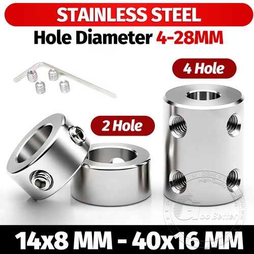 Set acciaio inox collare