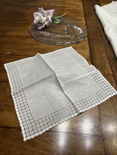 Fazzoletto vintage, bianco