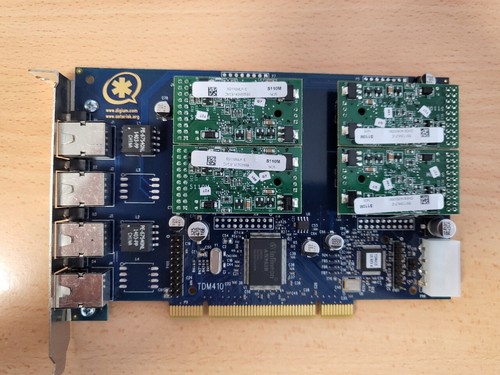 Scheda pci digium - scheda, tdm410