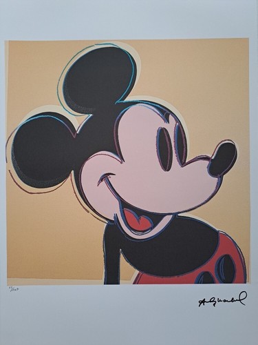 Litografia firmata andy - litografia, warhol