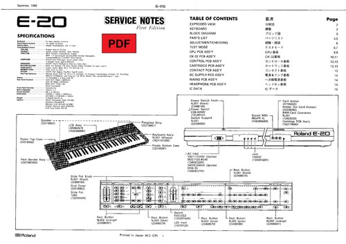 Roland service manual - roland,