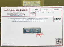 Repubblica 1954 pacchi postali