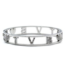 Bracciale con scritta da donna