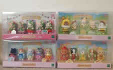 Famiglie Sylvanian, riunirsi intorno, bambino, fragola, gatto, hot dog, api