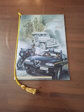 CALENDARIO STORICO DELLA GUARDIA DI FINANZA anno 2002 originale con cordino