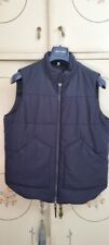 smanicato giorgio armani jeans blu 48 S gilet jacket blu jacket's man bomberino
