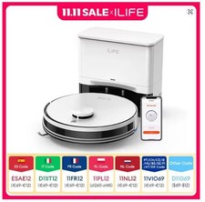 ILIFE A30 PRO 5000Pa aspirazione, Robot aspirapolvere e Mop Combo, autosvuotamen