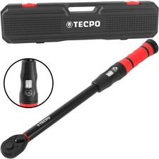 TECPO CHIAVE DINAMOMETRICA PROFESSIONALE 1/2 POLLICE 20-240 Nm CHIAVE DINAMOMETRICA AUTO VEICOLO