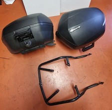 KIT VALIGIE BAULETTO LATERALI Originali CFMOTO 650 MT CF MOTO+TELAIETTO+CHIAVE