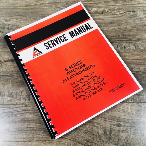 Manuale servizio trattori