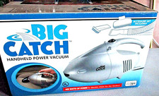 BIG CATCH Aspiratore Portatile 600 Watt Cucina Auto CINTURINO Manuale Spazzole Tubo