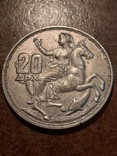 Grecia dracma 1960 - 20,