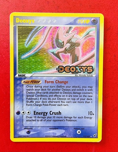 Lotto carte pokémon deoxys - pokémon,