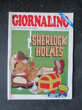 GIORNALINO 3 1986  PON PON POOCHIE GIANNI MORANDI SHERLOCK HOLMES + INSERTO[L4]