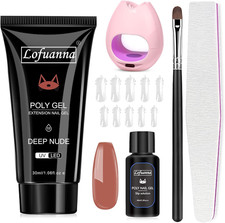 Poly Gel Nail Kit-30Ml Nudo