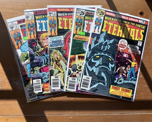 Eternals lotto 5 fumetti - eternals,