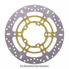 EBC S/Steel Float X FR Disco Freno (15) FLHS per Suzuki GSXR 1000 K7 2007-08