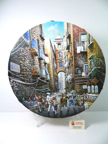 Tamburello napoletano dipinto - tamburello,