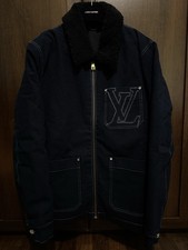 Louis Vuitton Denim Jacket Worker Minty Sample New WO Box Size L