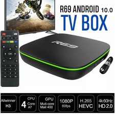 Box android iptv - box, 10.0