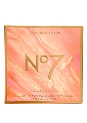 No7 natural glow palette - -,