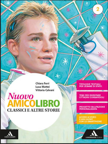 Nuovo amico libro con - amico, libro.