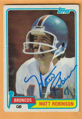 Matt robinson denver broncos - robinson,