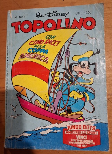 Fumetto topolino 1615 con - fumetto,