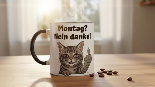 Tazza divertente per gatti - ,