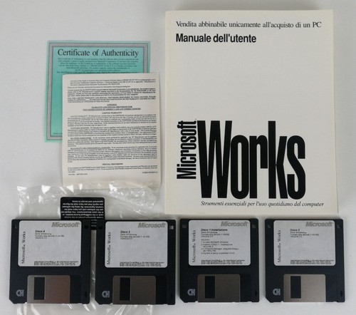 Microsoft works 1993 - microsoft,