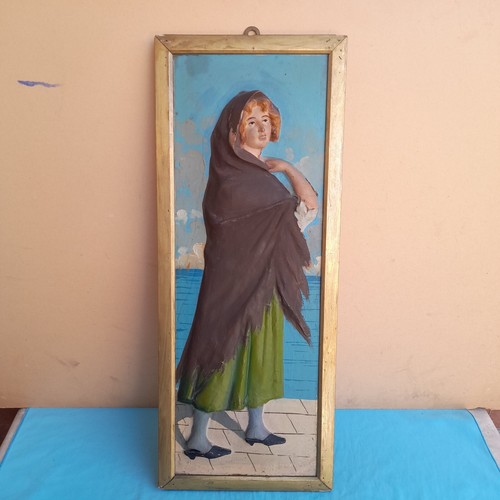 Antico dipinto tempera e - antico,