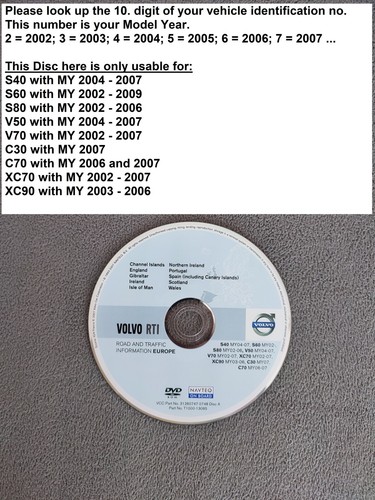 Dvd navigazione volvo - volvo, rti