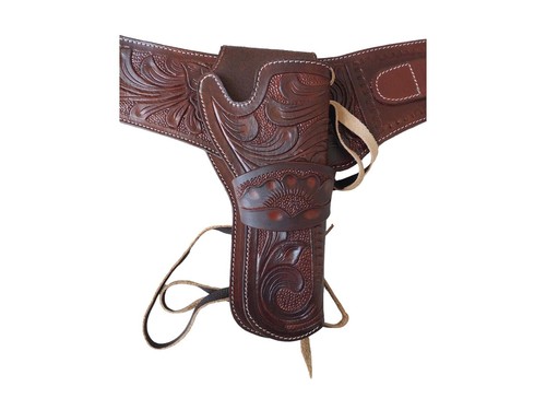Western gun holster belt - western,