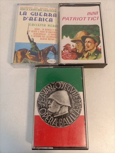 Lotto inni fascisti - lotto,