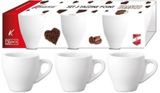 Set 3 Tazze Tazzine Caffè Bar