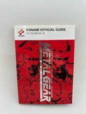 Metal Gear Solid Konami Perfect Guide Ufficiale PlayStation PS1 Ntsc-j