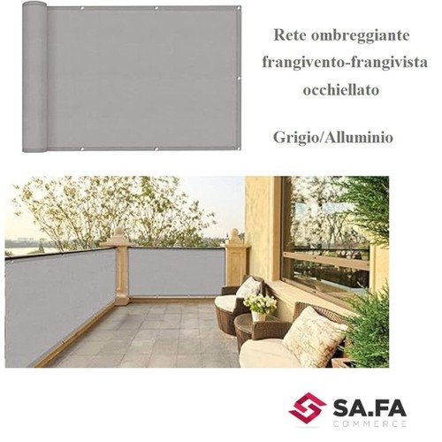 Rete ombreggiante grigio - rete, 95%