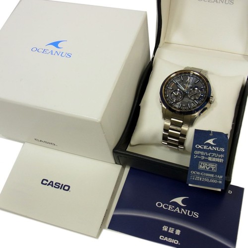 Casio oceanus ocw g1000 1ajf - casio,