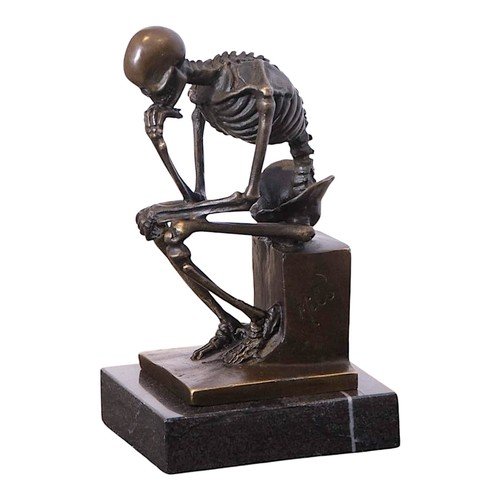 Scultura statua the skeleton - scultura,