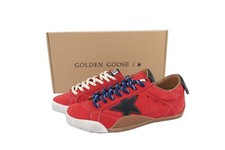 'Red' Faux-aged Golden Goose