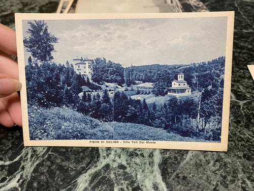 Cartolina pieve soligo - cartolina,