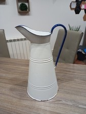 Antica Brocca In Metallo Smaltato