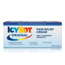 Icy Hot Original crema antidolorifica, 3 once, senti che funziona istantaneamente