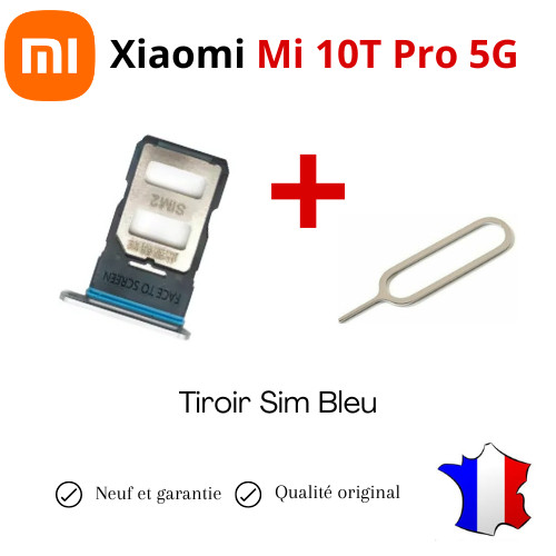 Tiroir sim bleu - tiroir, xiaomi