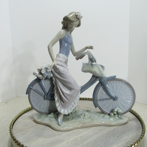 Lladro 5272 biking the - lladro,