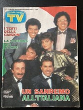 TV Sorrisi e Canzoni 1985 *5 Sanremo Marchesini Alessandra Ferri Amii Stewart