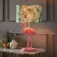 Lampada da tavolo fenicottero
