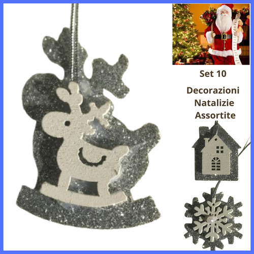 Decorazioni natalizie in - 10,